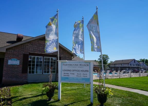 Leasing Office, at Farmbrooke Manor