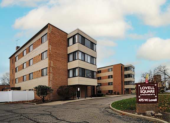 Apartments with parking in downtown Kalamazoo, MI.