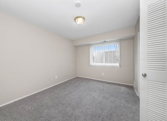 Open room with closet