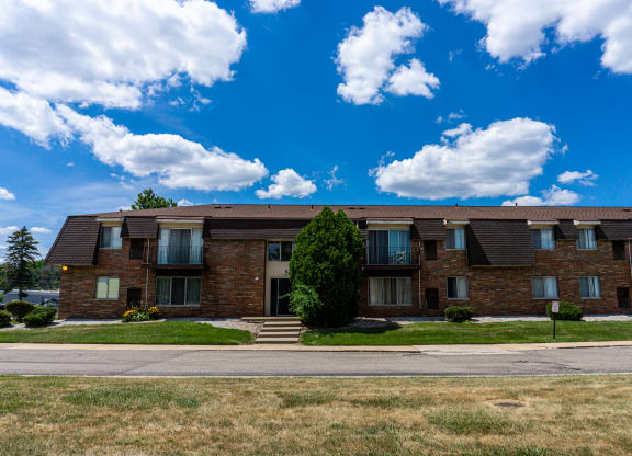Apartment Building at Warren Woods Apartments in Warren, Michigan