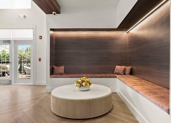 Modern Seating Area at Chestnut Hill Village Apartments, Philadelphia