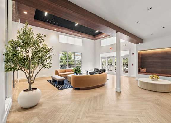Modern Lounge at Chestnut Hill Village Apartments, Pennsylvania