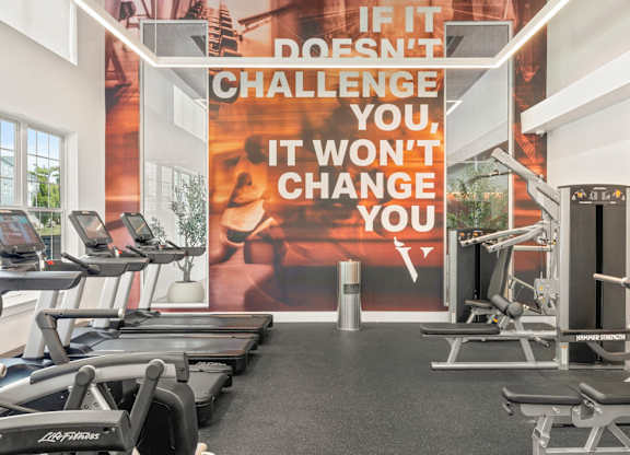 On-site Gym at Chestnut Hill Village Apartments, Philadelphia, PA