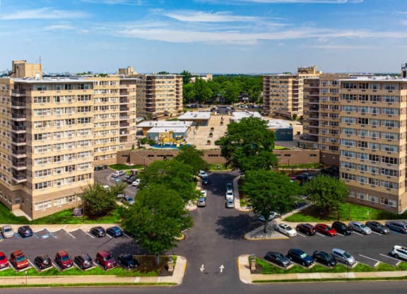 Buildings Exterior at Parkview Towers, Collingswood, New Jersey