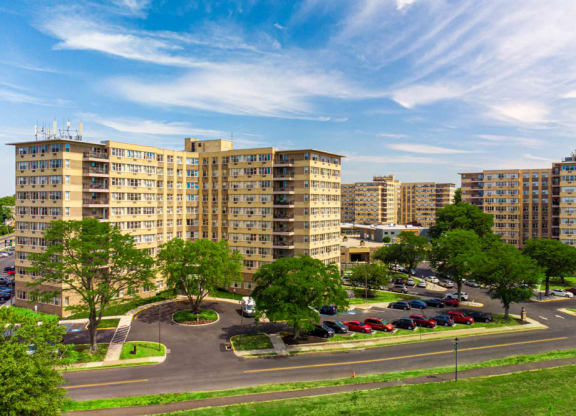 aerial view at Parkview Towers, Collingswood, 08107