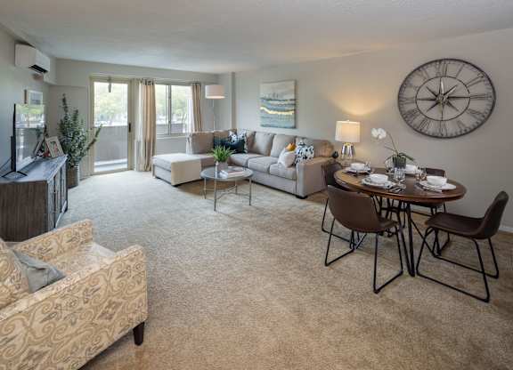 Bright Living Room at Premier at Cherry Hill, Cherry Hill, NJ 08002