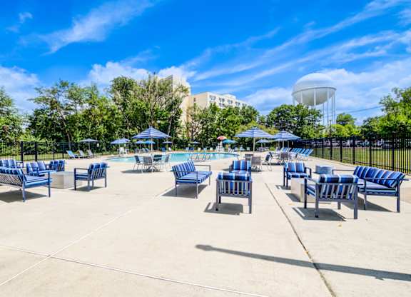 Swimming Pool With Relaxing Sundecks at Premier at Cherry Hill, New Jersey 08002