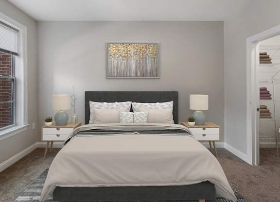 Gorgeous Bedroom at Park Square Apartments, Rahway, New Jersey