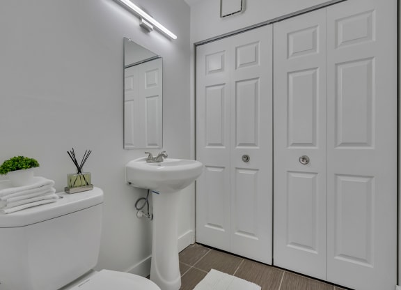 Bathroom at Townhomes at Gateway, Bensalem