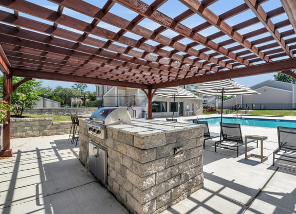 Poolside Grill Stations at Townhomes at Gateway, Bensalem, PA, 19020