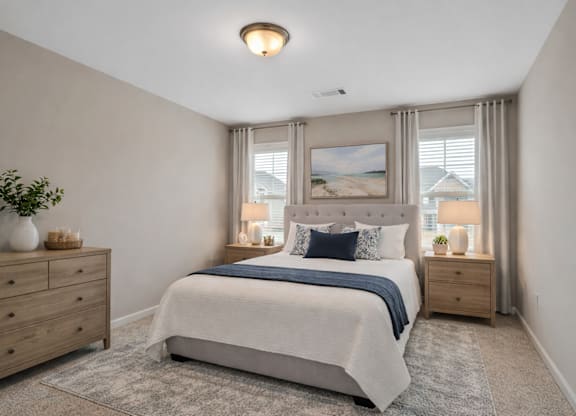 Guest bedroom featuring a queen bed