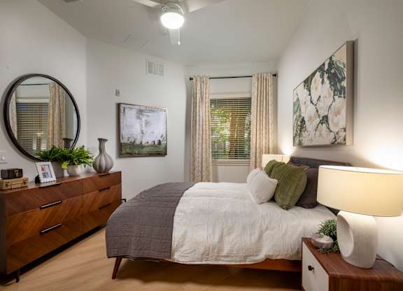 Primary Bedroom at Accent Apartments, California, 90066