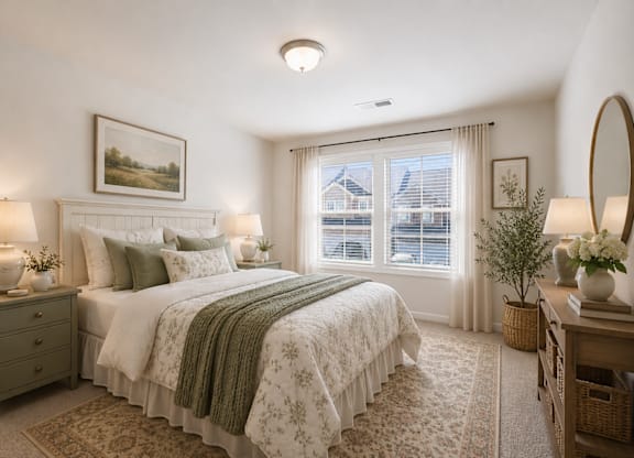Designed with comfort in mind, this spacious guest suite offers the perfect blend of style.