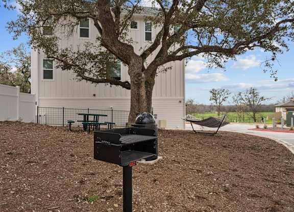 Black mailbox at Villae ATX Luxury Rental Townhomes, Manchaca, TX, 78652