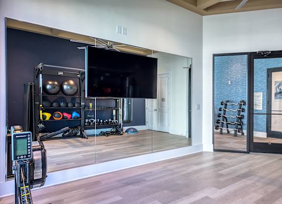 Workout studio.