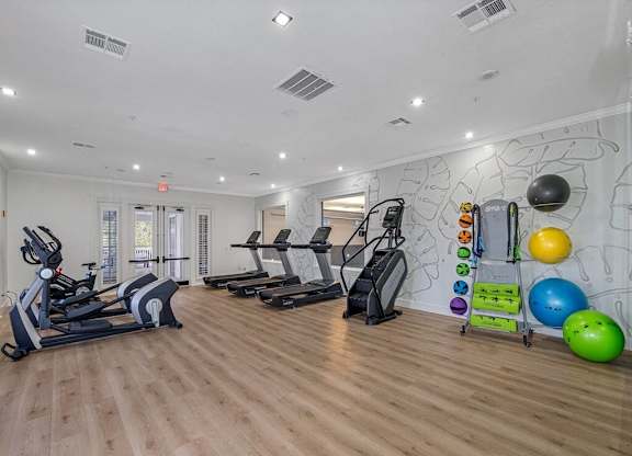 Cardio and stretching salon
