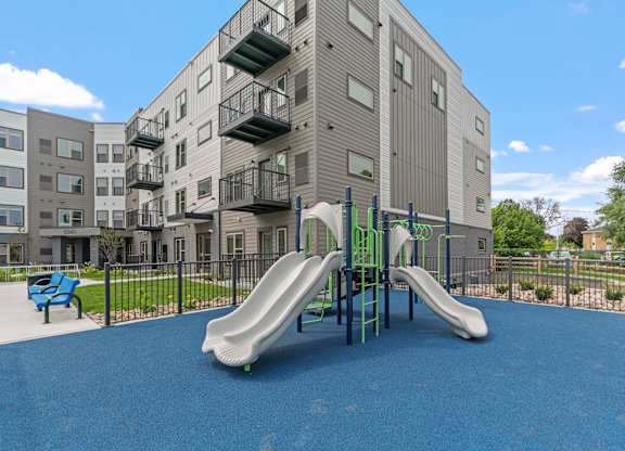 5240 Apts playground in front of building