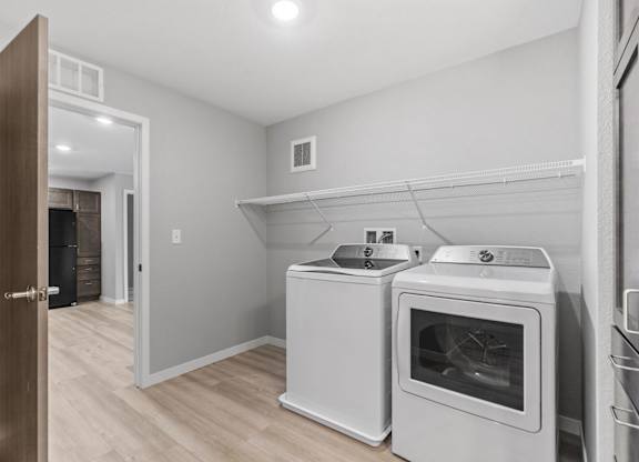 in-unit washer and dryer