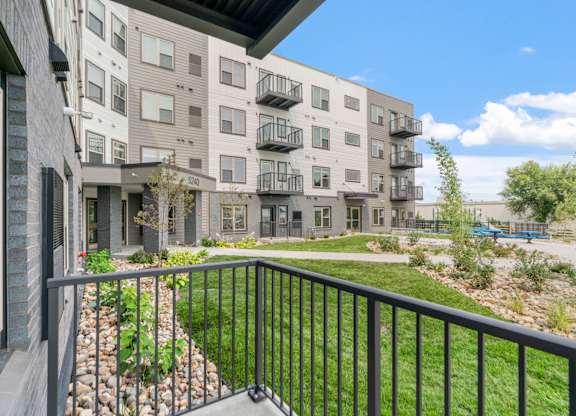 5240 Apts balcony and yard