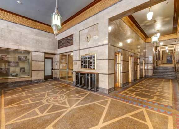 lobby at the historic minnesota building
