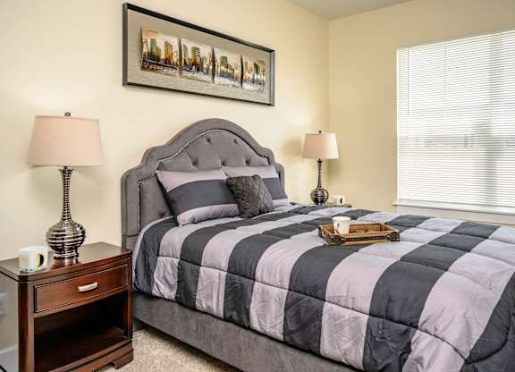 Master Bedroom at Hathaway Meadows in Farmington, NY