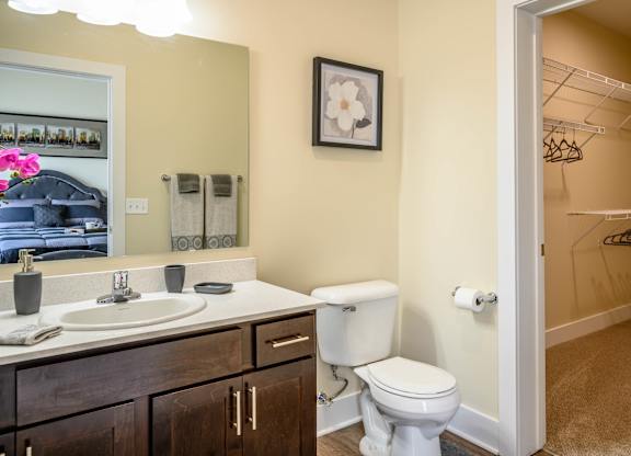 Spacious Master Bathroom at Hathaway Meadows in Farmington