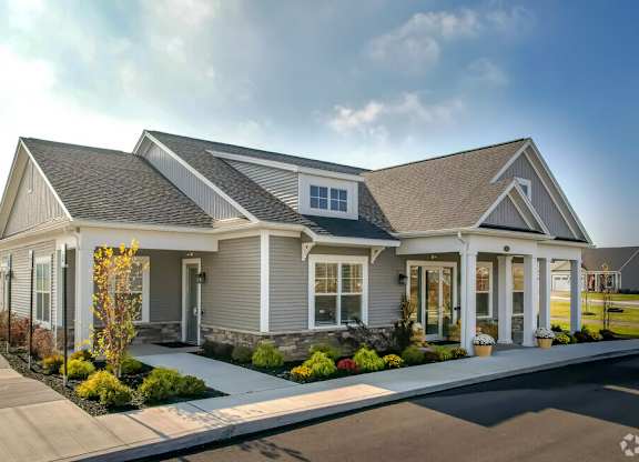 Classic Exterior View at Hathaway Meadows, Farmington, 14425