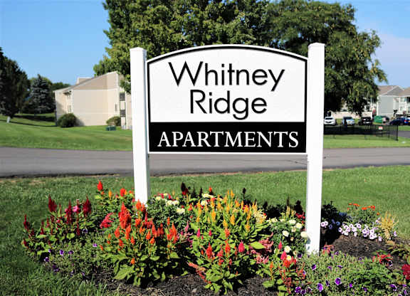Property Sign at Whitney Ridge Apartments, New York