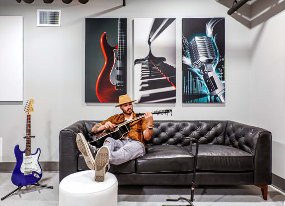 music studio