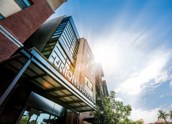 Union at Roosevelt Apartments Entrance