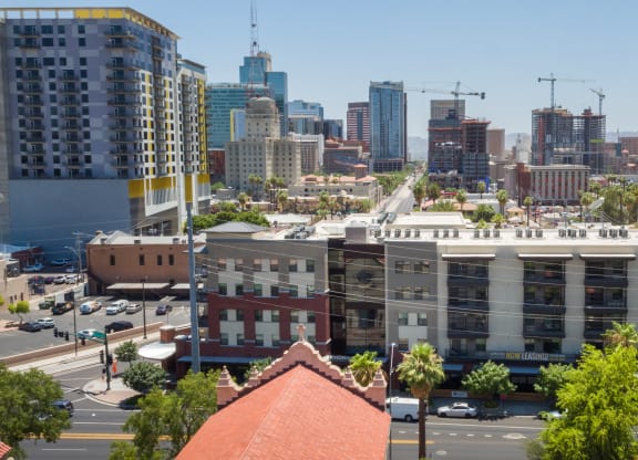 Exterior Building View Of Union at Roosevelt Apartments In Phoenix, AZ
