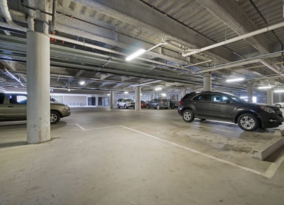 Parking Garage At Union at Roosevelt Apartments In Phoenix, AZ