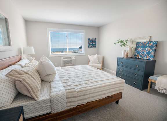Well Decorated Bedroom With Plenty Of Natural Lights at 151 Ocean Road LLC, Rhode