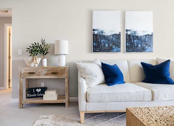 Stunning living room at 151 Ocean Road LLC, Narragansett, RI, 02882