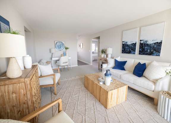 Soft and Refreshing Living Room at 151 Ocean Road LLC, Narragansett, RI, 02882