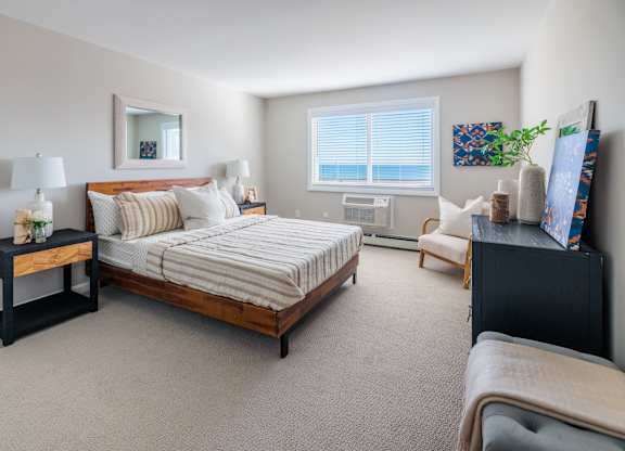 Carpeted Bedroom at 151 Ocean Road LLC, Narragansett, RI