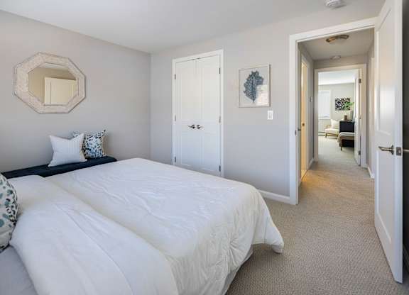 Comfortable Bedroom With Accessible Closet at 151 Ocean Road LLC, Narragansett, Rhode