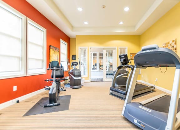 Drum Hill Community fitness center with cardio e