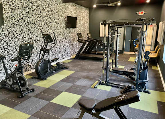 Fitness Center at Townhomes at 28th, Columbus, IN