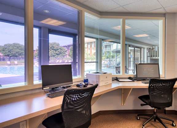 Business Center with High speed Internet