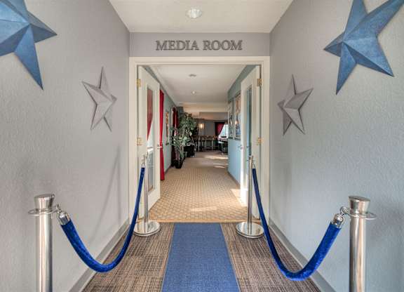 Media and game room