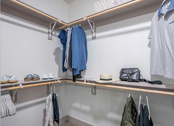 Large custom closets