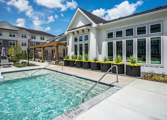 Resort style pool