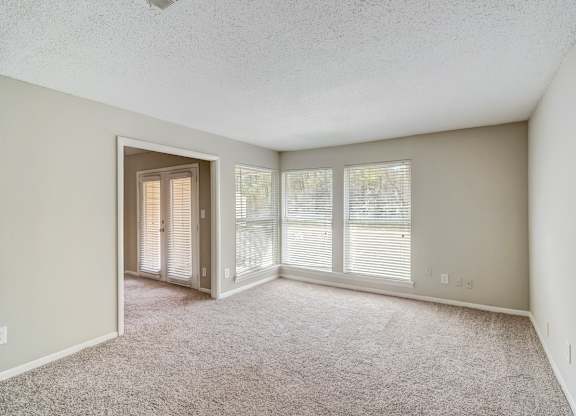a large living room and dining area at Hills at Hoover 35216