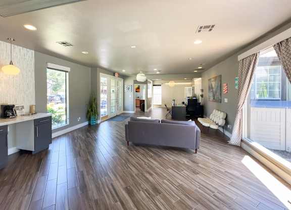 Hudson at Westchase provides an inviting resident clubhouse with a coffee bar