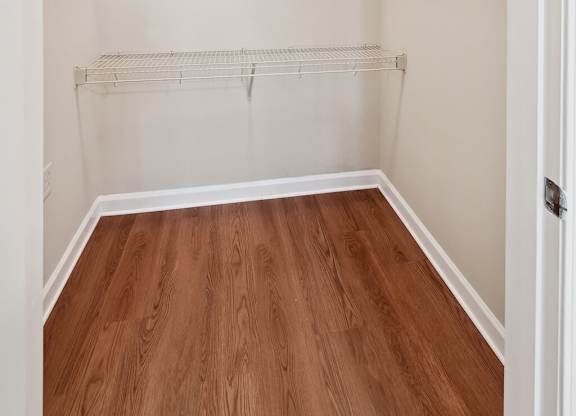 Large closet at Westerchester at the Pavillions in Waldorf MD