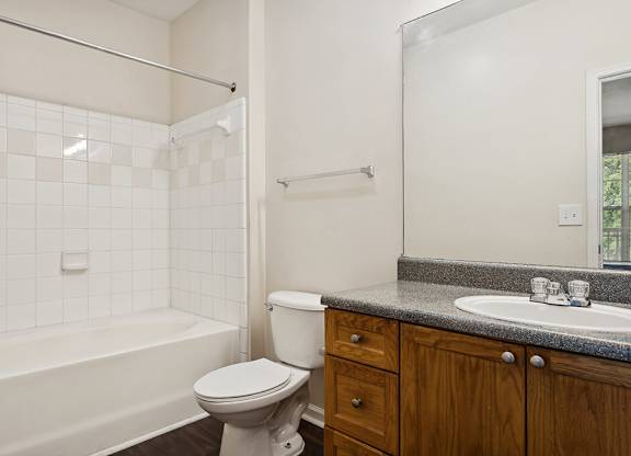 Bathroom at Lakeside Vista Apartments in Kennesaw GA