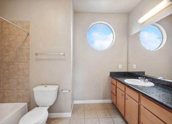 Bathroom at Parkway Ranch Rental Homes in Houston TX
