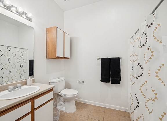 Bathroom at Fallbrook Ranch in Houston TX