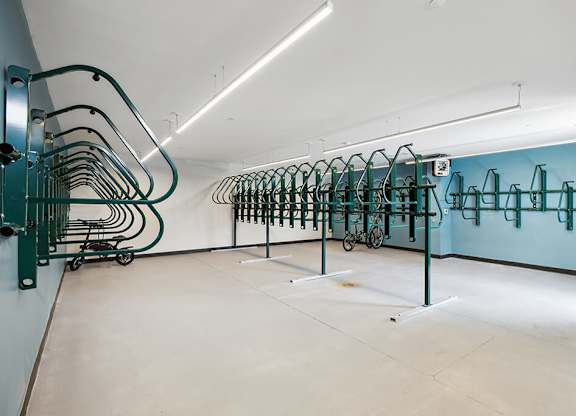 Bike storage center at Jayden Apartments in Peabody MA